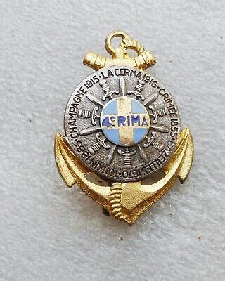 Insigne E R Giment D Infanterie De Marine Eur Picclick Fr