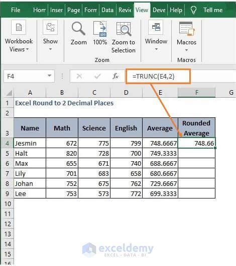 Sql Server Truncate To 2 Decimal Places - Printable Online