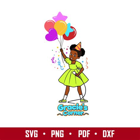 Gracie's Corner Birthday Svg, Gracie's Corner Party Svg, Gra - Inspire ...