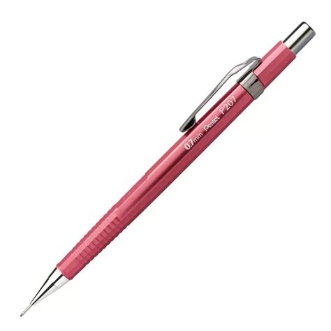 Lapiseira Mm Pentel P Rosa Metalica Papemix Papelaria E