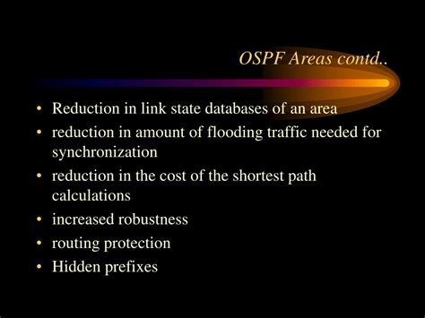 Ppt Open Shortest Path First Protocol Ospf Powerpoint Presentation