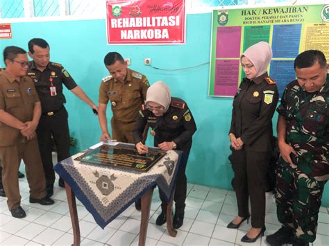 Plt Kajati Jambi Resmikan Balai Rehabilitasi Narkoba Di Kabupaten