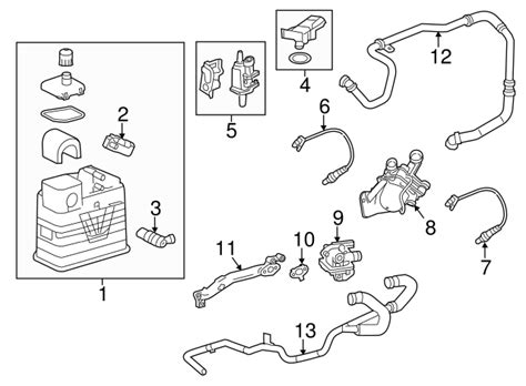 Gm Oem New Gm Chevrolet Equinox Valve Secondary Air