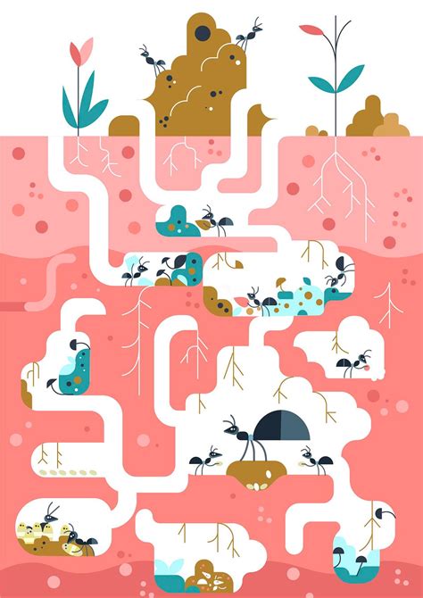 Ant Hill Art Insects Theme Crafts For Kids