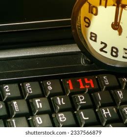 naturalistic photo clock showing time pm ai generated image