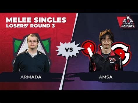 Armada Vs Amsa Melee Singles Losers Round Smash Summit Youtube