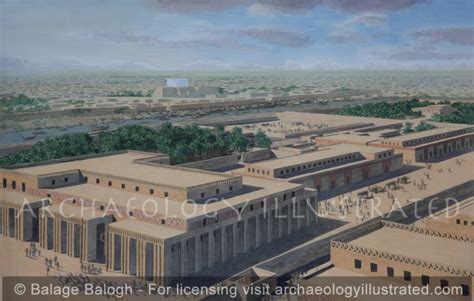 Babylon The Ishtar Gate And Processional Avenue 6th Century BC