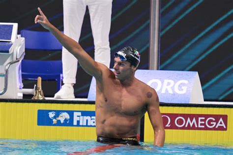 Nuoto Gregorio Paltrinieri Campione Del Mondo Dalla Corsia Nei