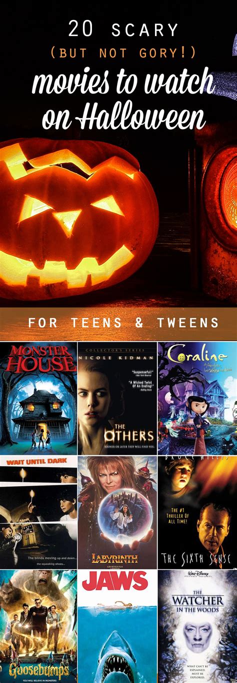 Great List Of Scary Movies For Tweens And Teens To Watch On Halloween