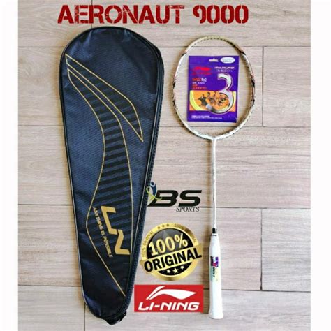 Jual Raket Badminton Lining Aeronaut 9000 Original Shopee Indonesia