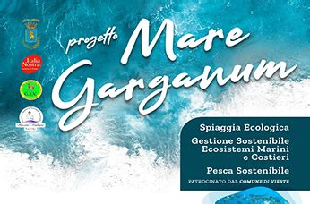 Progetto Mare Garganum I I S S Fazzini Giuliani Vieste