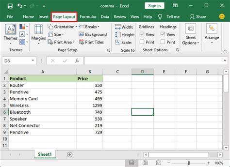 How To Remove Gridlines In Excel Javatpoint