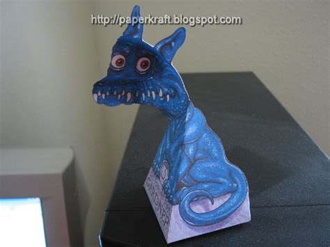 Dragon Papercraft Illusion Free Papercraft Paper