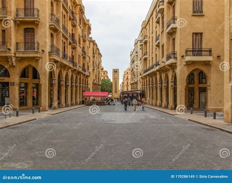 The Wonderful Beirut Old Town Lebanon Editorial Stock Image Image Of