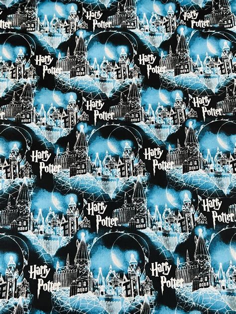 Harry Potter Hogwarts Licensed Quilting Cotton 112cm Wide