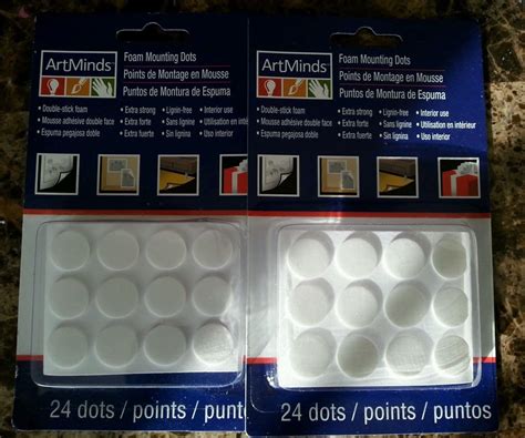 2 Packs Of Scrapbooking Foam Mounting Dots Michaels