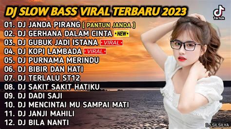 Dj Slow Bass Viral Terbaru 2023 Dj Janda Pirang Pantun Janda X Dj