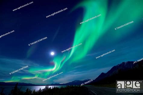 Aurora Borealis, Canada, Stock Photo, Picture And Rights Managed Image ...