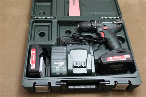 metabo bs   akku bohrschrauber inkl  ah akkuladegkoffer