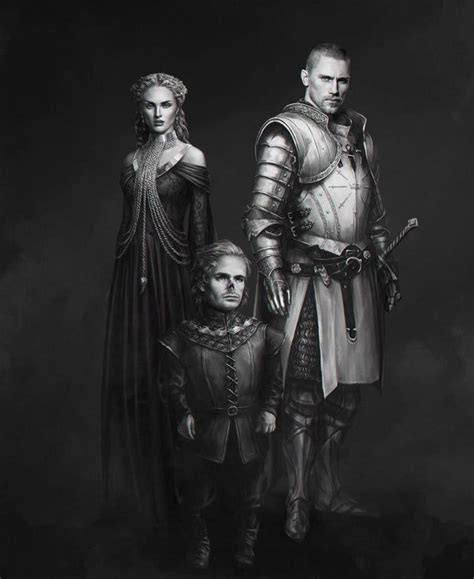 Lions Of Casterly Rock By Denis Maznev Imaginarywesteros Dessin Game