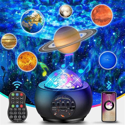 Купить Планета Звезда проекционный свет Bluetooth ночник атмосфера сна ...