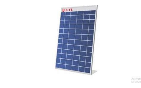 UTL Slolar Panel Poly Crystalline 330W 24V At Rs 26 Watt