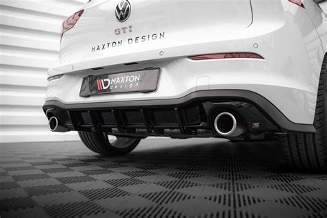 Dyfuzor Tylnego Zderzaka V 3 VW Golf 8 GTI MAPET TUNING