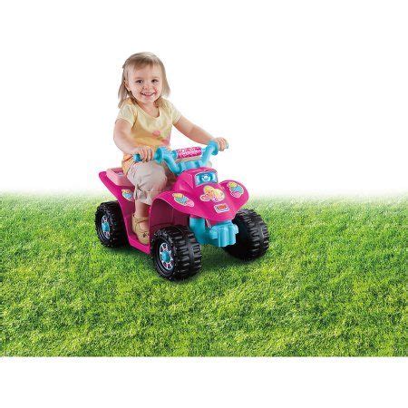 Fisher-Price Power Wheels Barbie Princess Lil' Quad 6-Volt Battery ...