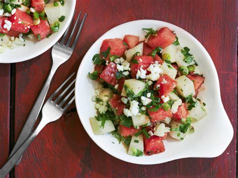 Watermelon Jicama Salad Recipe Marcela Valladolid Food Network