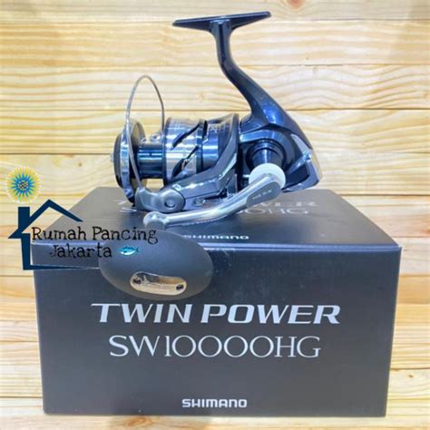 Jual Reel Shimano Twin Power New 2021 10000HG Shopee Indonesia