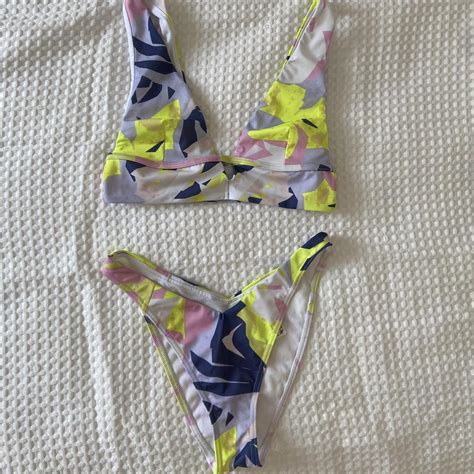 Asos Bikini Size 8 Too And Bottom Included Worn Depop
