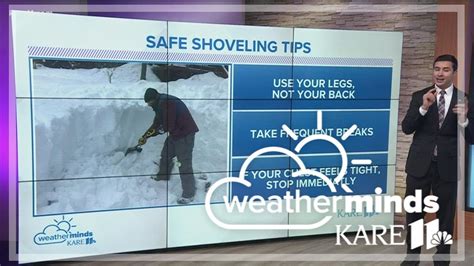 Weatherminds Tips To Keep Safe When Shoveling Snow Youtube