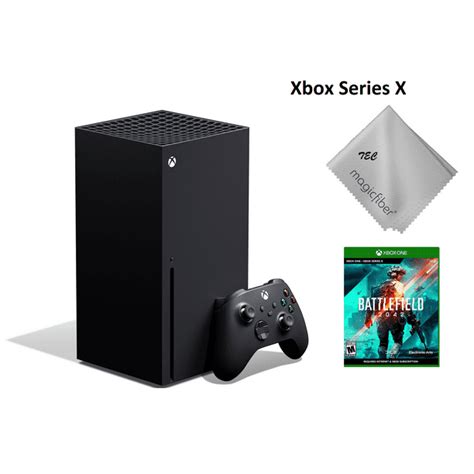 Microsoft Xbox Series X 1tb Ssd Gaming Console Black With Battlefield 2042 Bundle