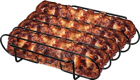 Unco Rib Rack Holds Up To Full Racks Of Ribs Rib Rack For Smoking