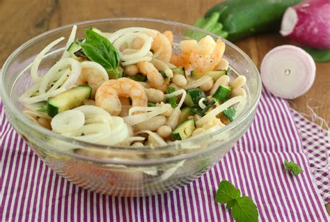 Insalata Di Fagioli Cannellini Con Gamberi Creando Si Impara