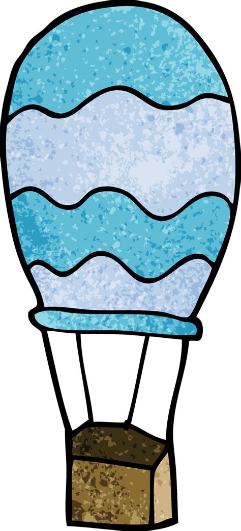 Cartoon Doodle Hot Air Balloon Vector Art At Vecteezy