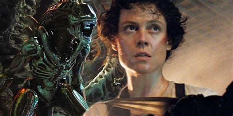 Ellen Ripley And Xenomorph