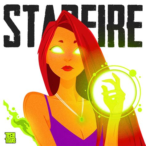 Artstation Starfire Teen Titans