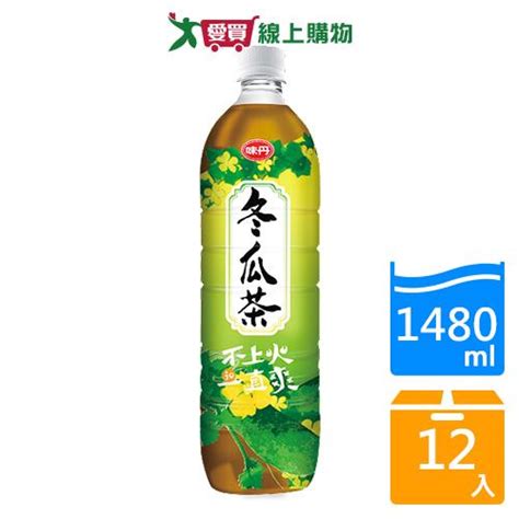 味丹心茶道冬瓜茶1480mlx12入箱【愛買】 麥茶其他茶 Yahoo奇摩購物中心