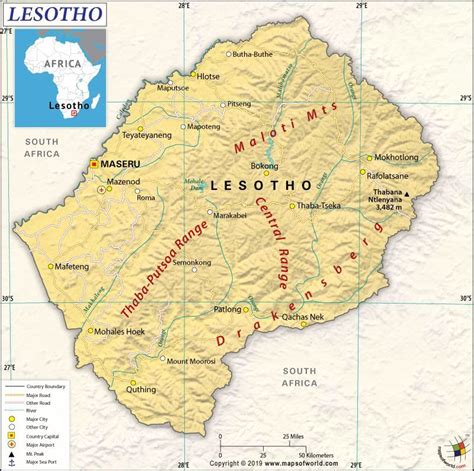 Discover The Key Facts Of Lesotho