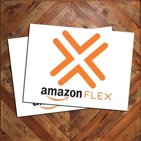 CreativeRCgraphics Other Pair 2 Of Amazon Flex Logo Car Magnet