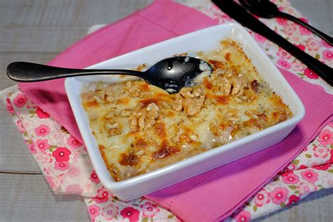 Gratin De Poireaux Au Gorgonzola Et Aux Noix Et Si Cétait Bon