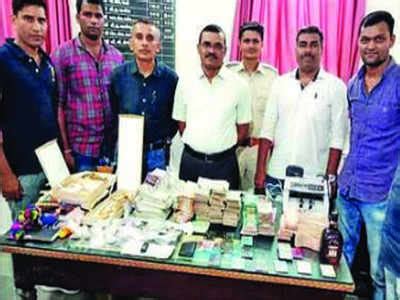 In Liquor Raid Cops Find Rs 45 Lakh Cash Rs 19 Lakh Worth Gold