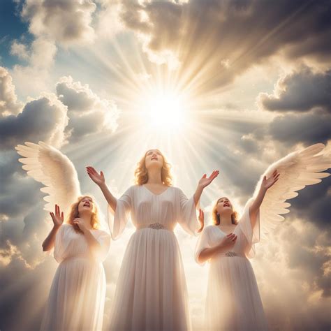 Angels Singing With Gospel Choir Ver 2 By Bashfulglowfly On Deviantart