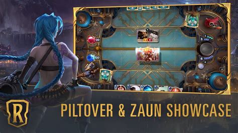 Piltover Zaun Region Showcase Gameplay Legends Of Runeterra Youtube