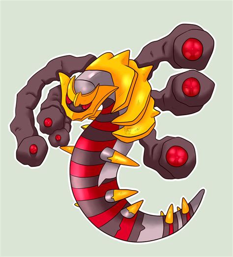 Giratina Origin Forme By Flowfell On Deviantart