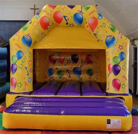 Multi Coloured Soft Play Set With Any Standard Bouncy Castle For Hire £