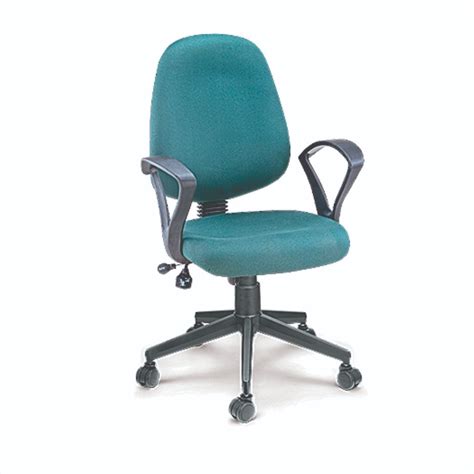 Mid Back Sk Green Workstation Chairs For Office Fixed Arm At Rs