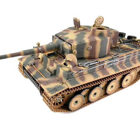 Rc Tank Tiger Smoke Sound Shot Metalgear Hobby Edition Ghz Torro