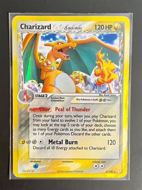 Charizard Holo Delta Species Glurak Ex Crystal Guardians Kaufen Auf